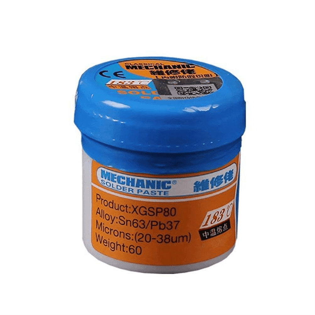 Паяльная паста MECHANİC XGSP50 (Sn63/Pb37) 42g Solder Paste