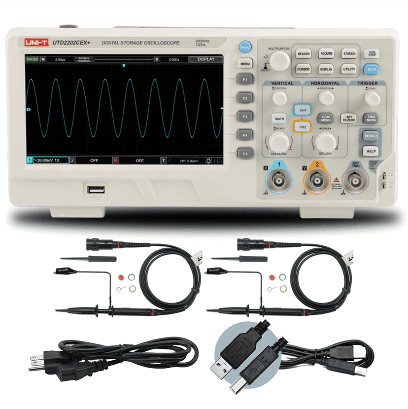 Ossilloqraf UNI-T UTD2202CEX+