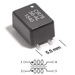 CR7856 SMT Data Line EMI Filter